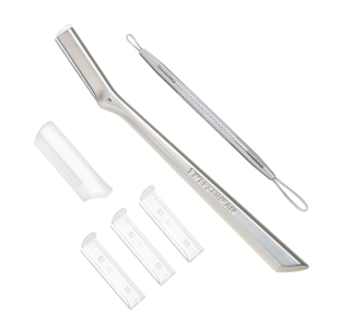 Facial Razor Replacement Blades, Stainless Steel Facial Razor, Stainless Steel Skincare tool