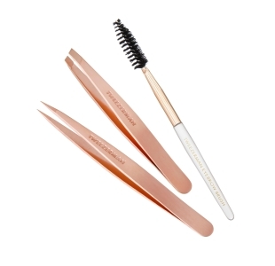 Rose Gold Petite Tweezer Set